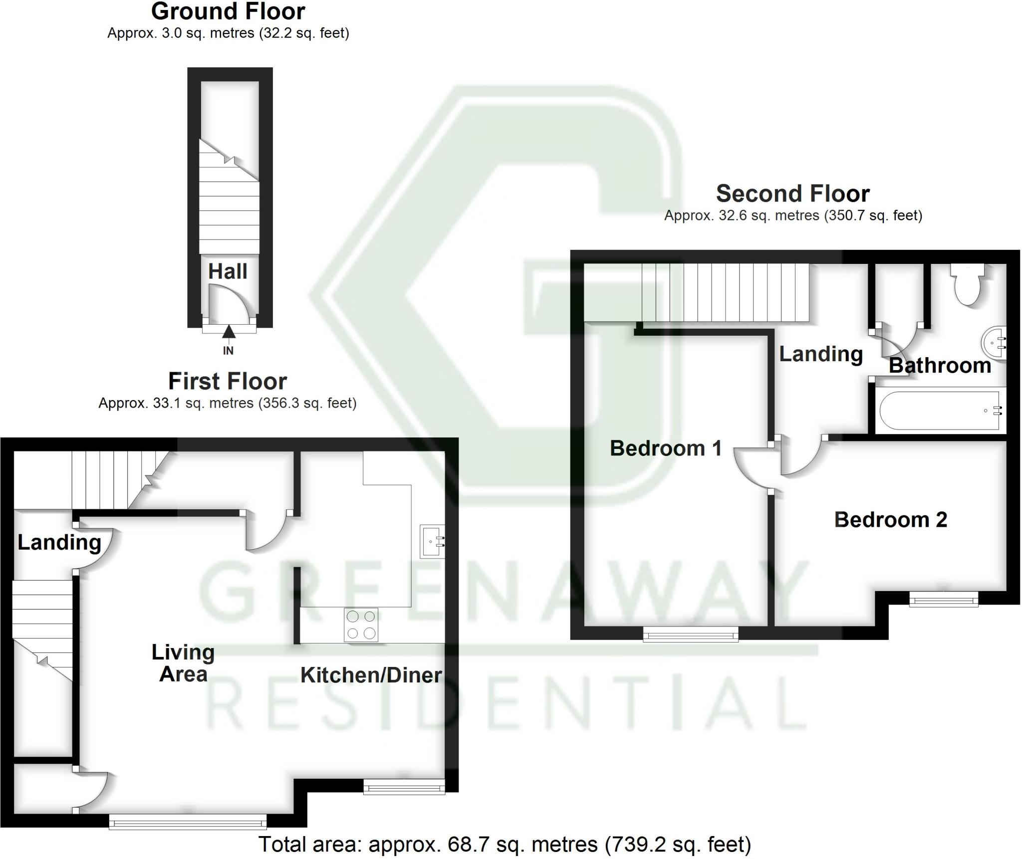 2D floor plan