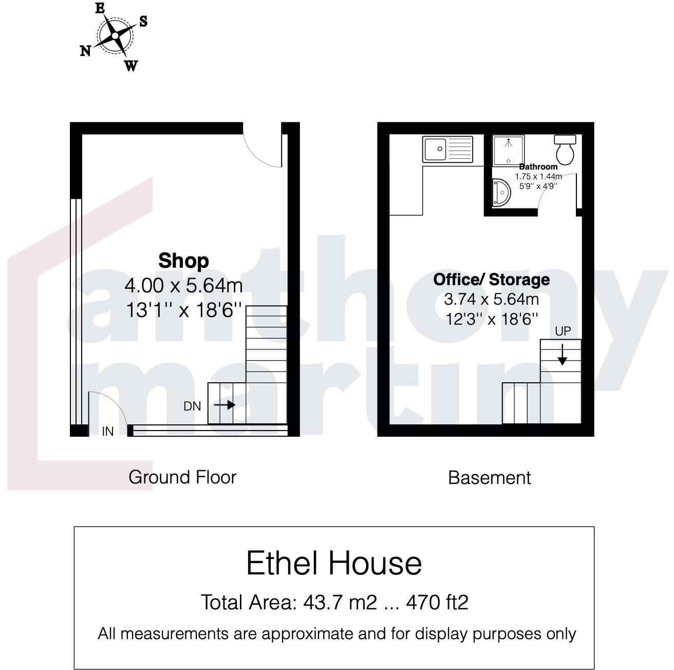 Shop / Office / Storage Floorplan