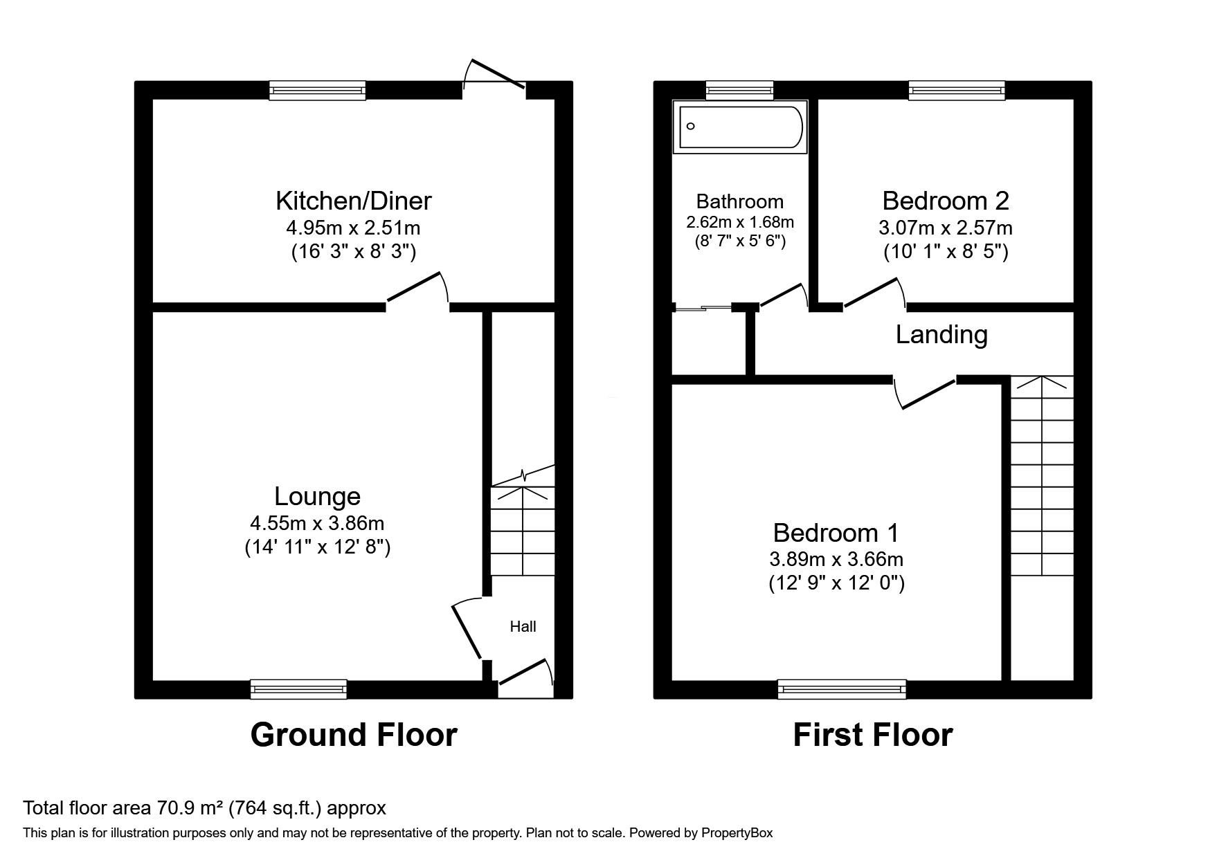 2 Bed Terrace To Buy In Dh3